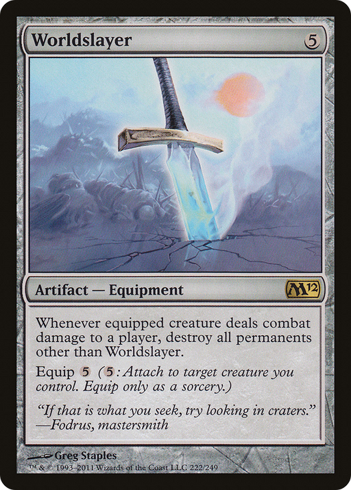 Worldslayer (M12-222) [Magic 2012] MTG Single Wizards of the Coast