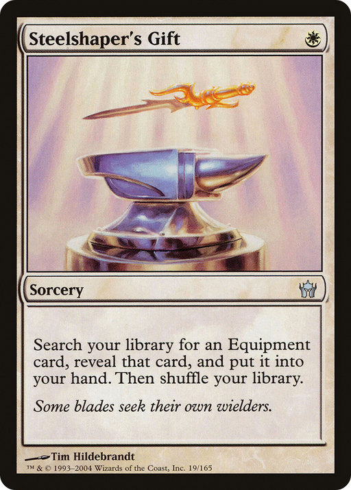 Steelshaper's Gift (5DN-019) [Fifth Dawn] MTG Single Wizards of the Coast