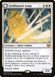 Faithbound Judge (VOW-012) [Innistrad: Crimson Vow] Foil MTG Single Wizards of the Coast