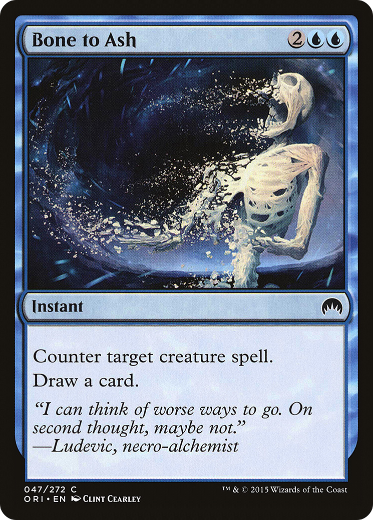 Bone to Ash (ORI-047) [Magic Origins] Foil MTG Single Wizards of the Coast