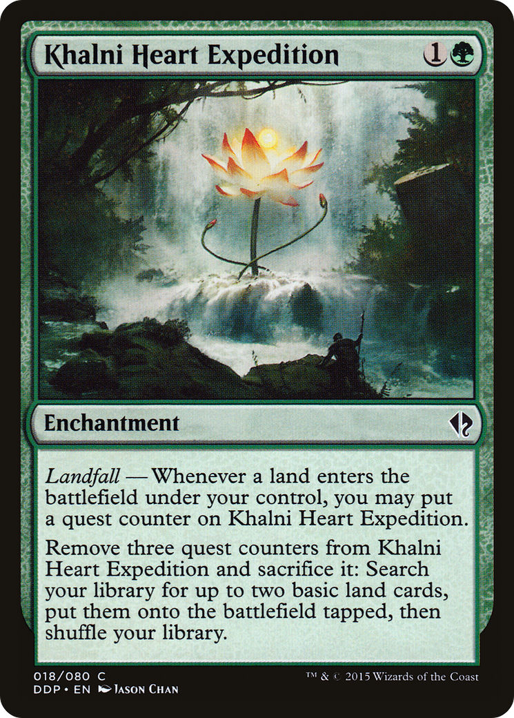 Khalni Heart Expedition (DDP-018) [Misc] Duel Decks: Zendikar vs. Eldrazi MTG Single Wizards of the Coast