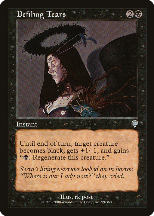 Defiling Tears (INV-099) [Invasion] MTG Single Wizards of the Coast