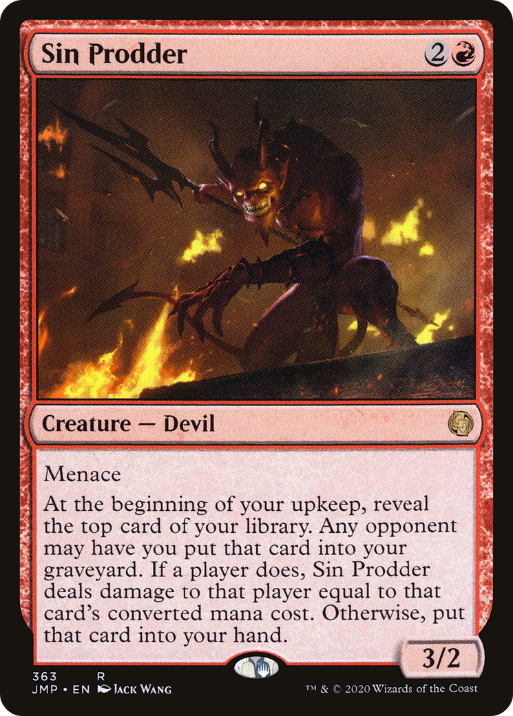 Sin Prodder (JMP-363) [Jumpstart] MTG Single Wizards of the Coast