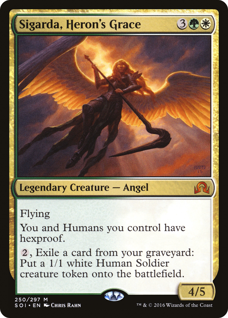 Sigarda, Heron's Grace (SOI-250) [Shadows over Innistrad] MTG Single Wizards of the Coast