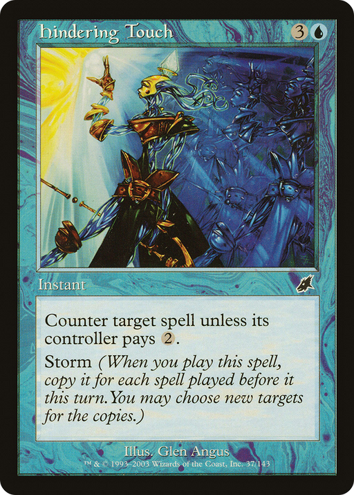Hindering Touch (SCG-037) [Scourge] MTG Single Wizards of the Coast
