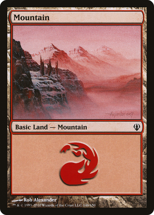 Mountain (ARC-146) [Misc] Archenemy MTG Single Wizards of the Coast