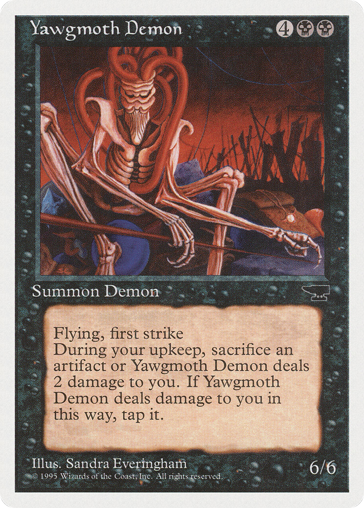 Yawgmoth Demon (CHR-042) [Chronicles] MTG Single Wizards of the Coast
