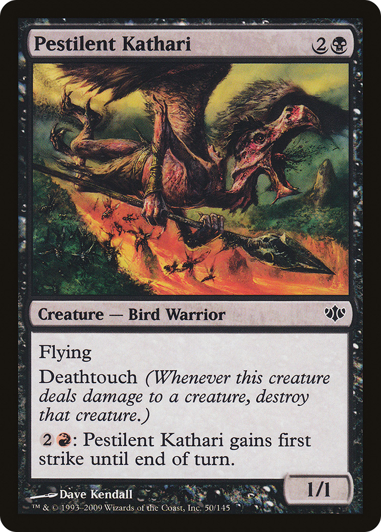 Pestilent Kathari (CON-050) [Conflux] Foil MTG Single Wizards of the Coast