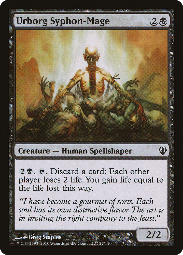 Urborg Syphon-Mage (ARC-027) [Misc] Archenemy MTG Single Wizards of the Coast