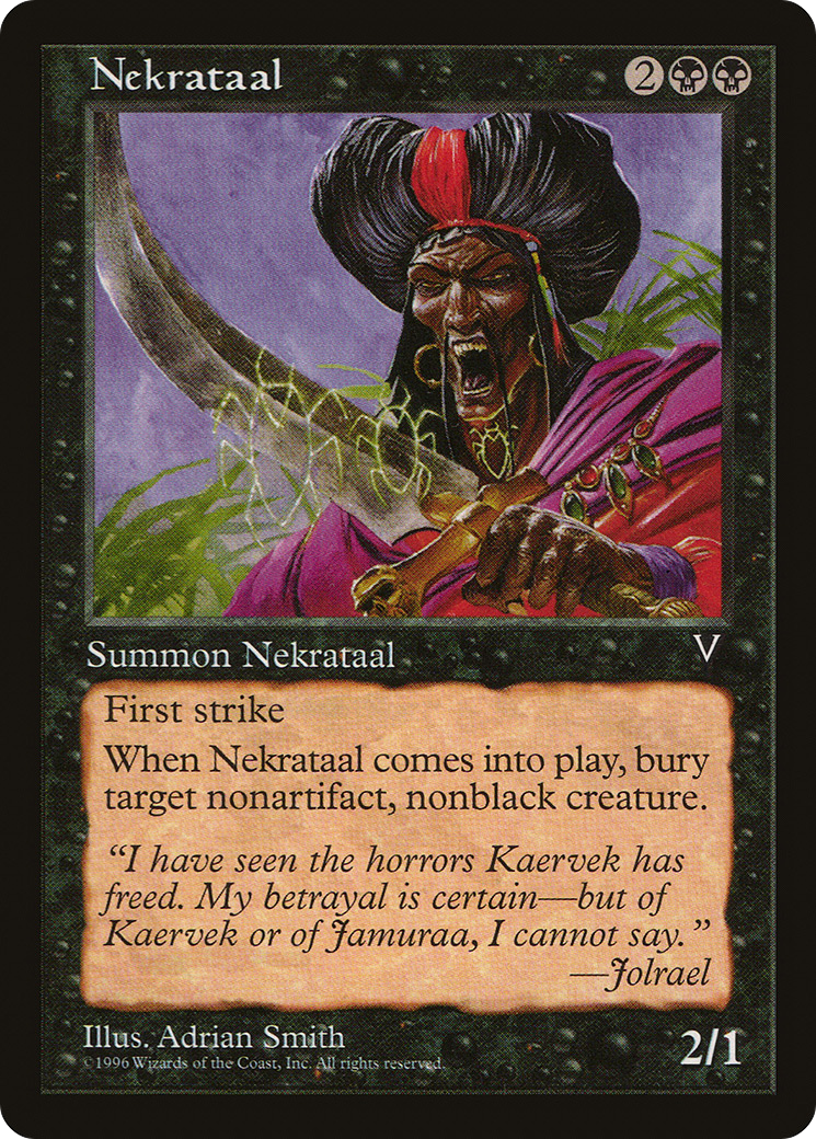 Nekrataal (VIS-066) [Visions] MTG Single Wizards of the Coast