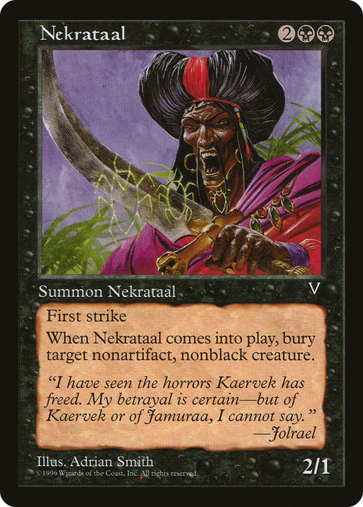 Nekrataal (VIS-066) [Visions] MTG Single Wizards of the Coast