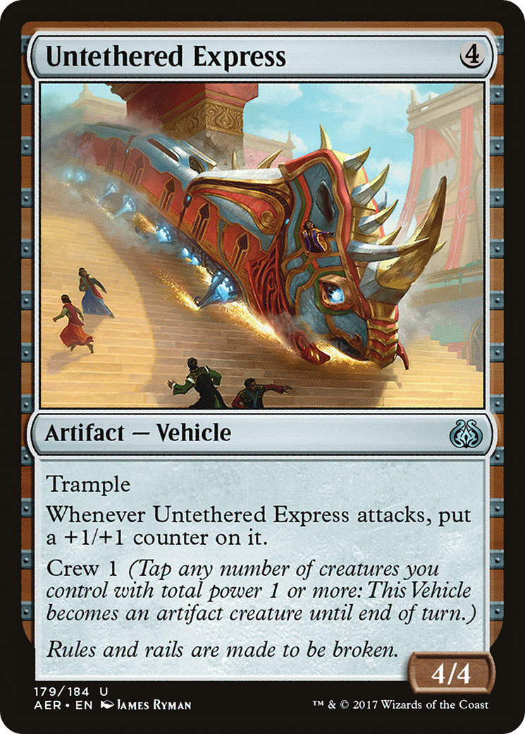 Untethered Express (AER-179) [Aether Revolt] MTG Single Wizards of the Coast