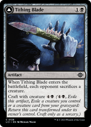 Tithing Blade (LCI-128) [The Lost Caverns of Ixalan] Foil MTG Single Wizards of the Coast