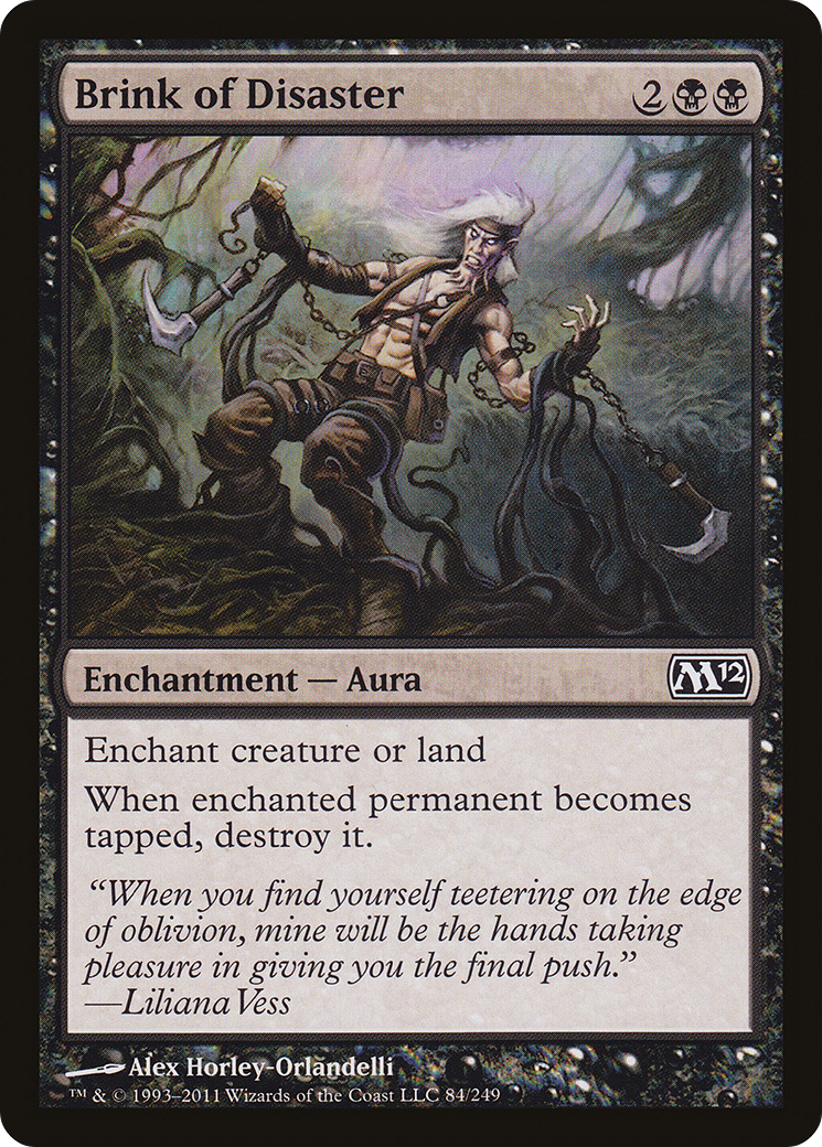 Brink of Disaster (M12-084) [Magic 2012] MTG Single Wizards of the Coast