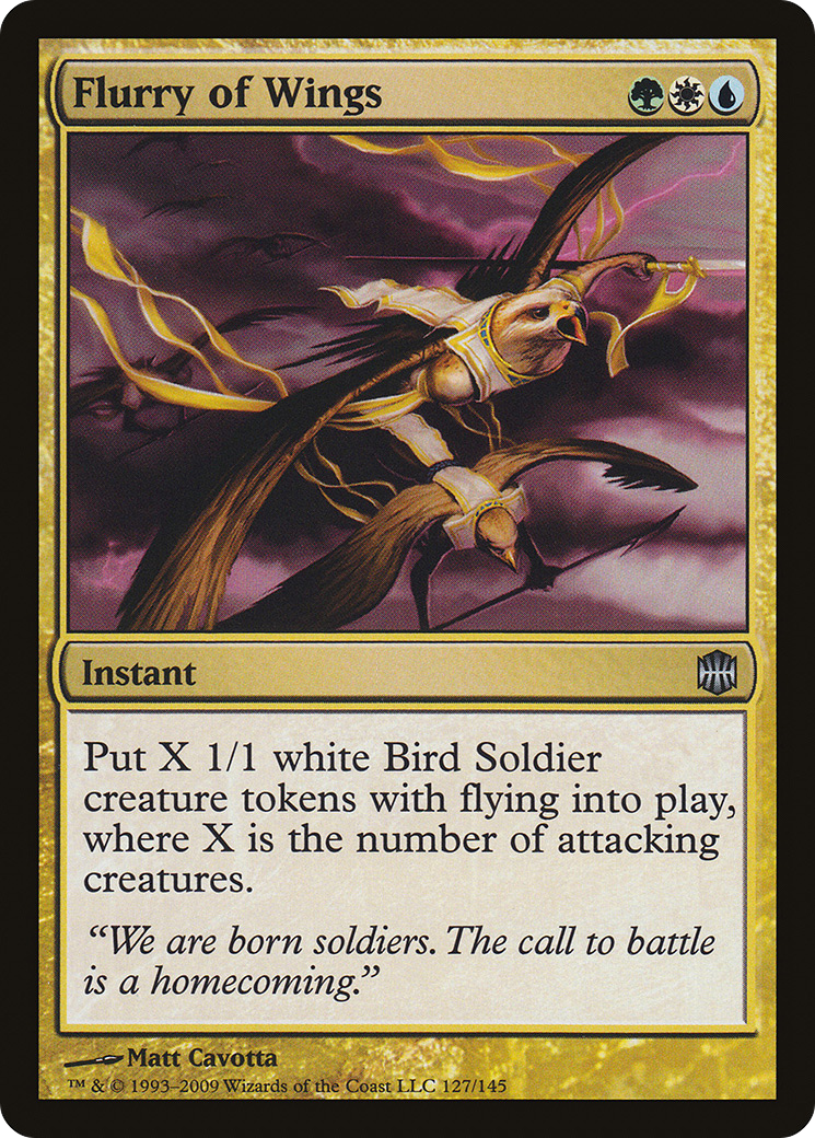 Flurry of Wings (ARB-127) [Alara Reborn] MTG Single Wizards of the Coast