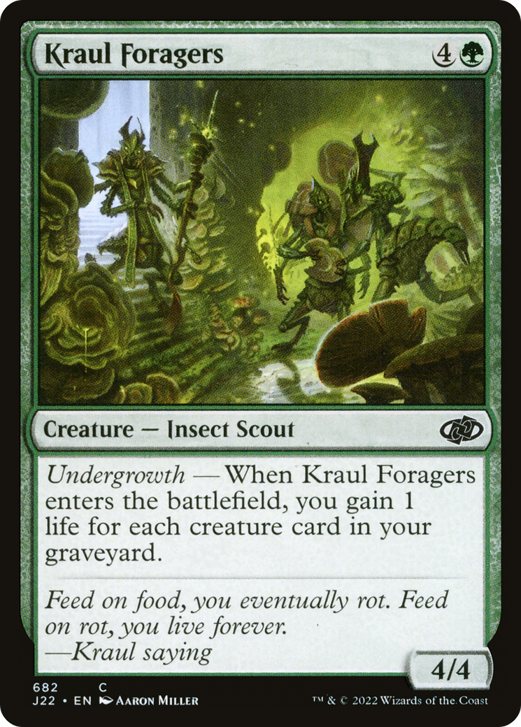 Kraul Foragers (J22-682) [Jumpstart 2022] MTG Single Wizards of the Coast