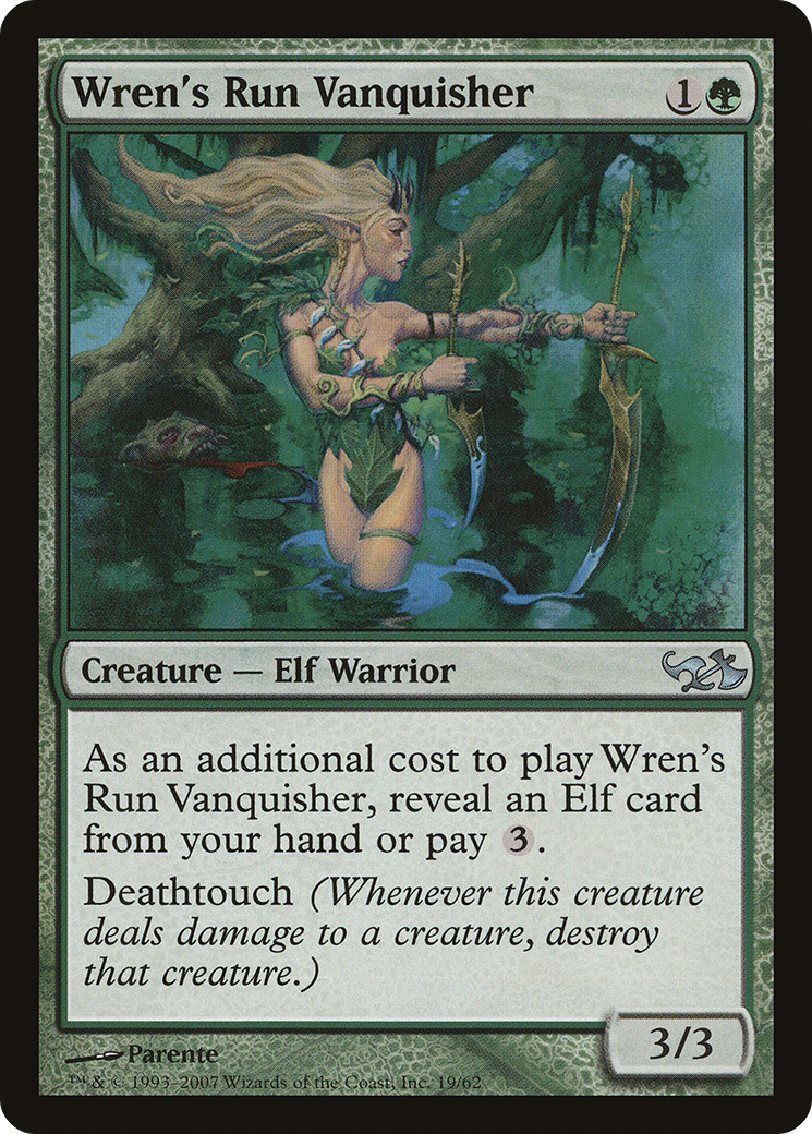 Wren's Run Vanquisher (EVG-019) [Misc] Duel Decks: Elves vs. Goblins MTG Single Wizards of the Coast