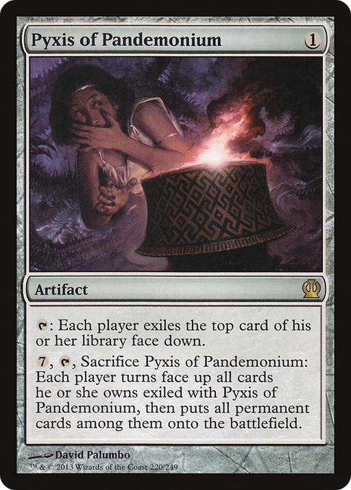 Pyxis of Pandemonium (THS-220) [Theros] MTG Single Wizards of the Coast