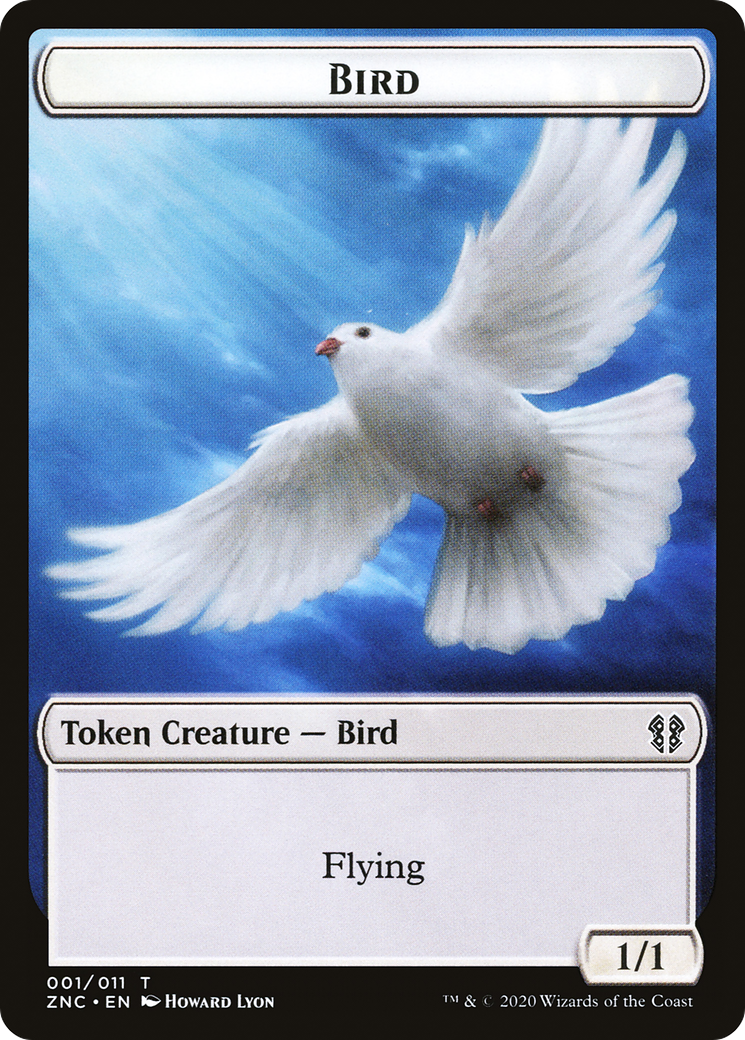 Bird (TZNC-001) [Tokens] Zendikar Rising Commander Tokens MTG Single Wizards of the Coast