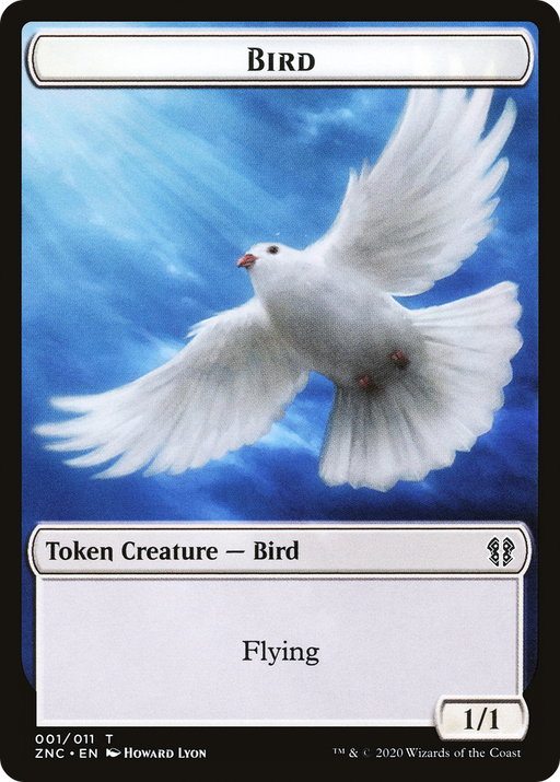 Bird (TZNC-001) [Tokens] Zendikar Rising Commander Tokens MTG Single Wizards of the Coast