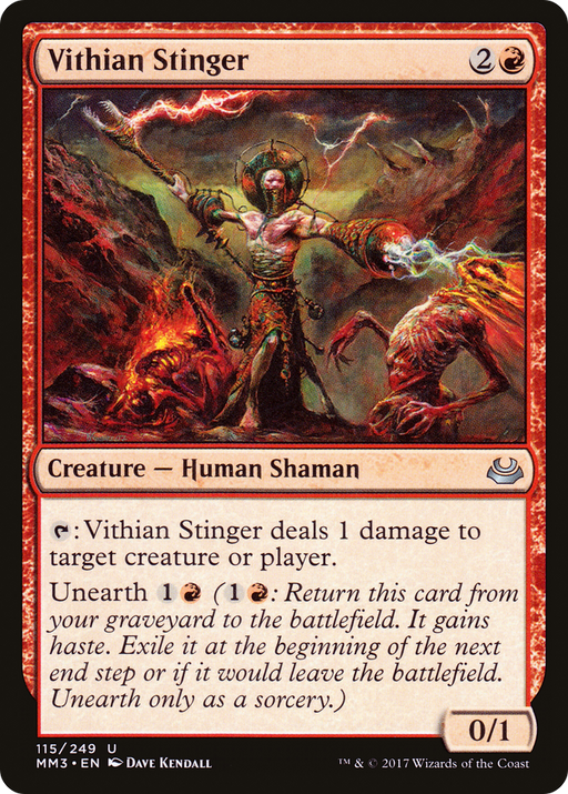 Vithian Stinger (MM3-115) [Modern Masters 2017] Foil MTG Single Modern Masters 2017