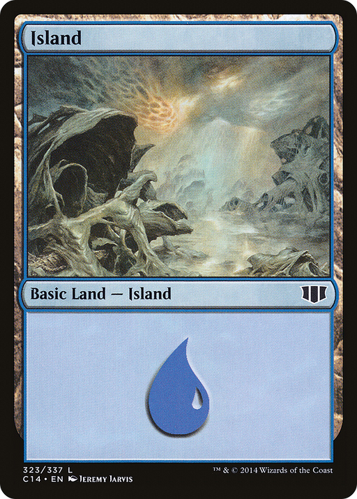 Island (323) (C14-323) [Commander 2014] MTG Single Wizards of the Coast