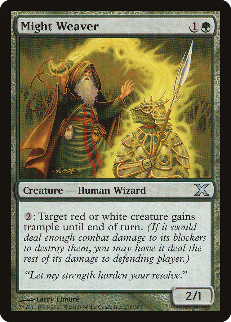 Might Weaver (10E-278) [Tenth Edition] MTG Single Wizards of the Coast