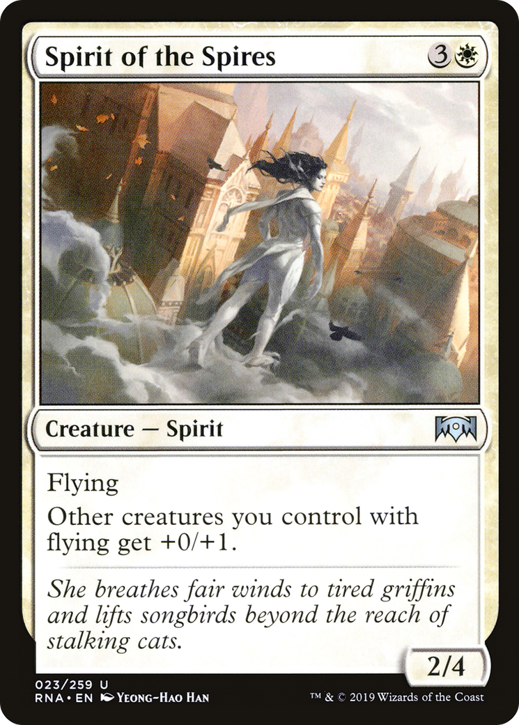 Spirit of the Spires (RNA-023) [Ravnica Allegiance] Foil MTG Single Wizards of the Coast