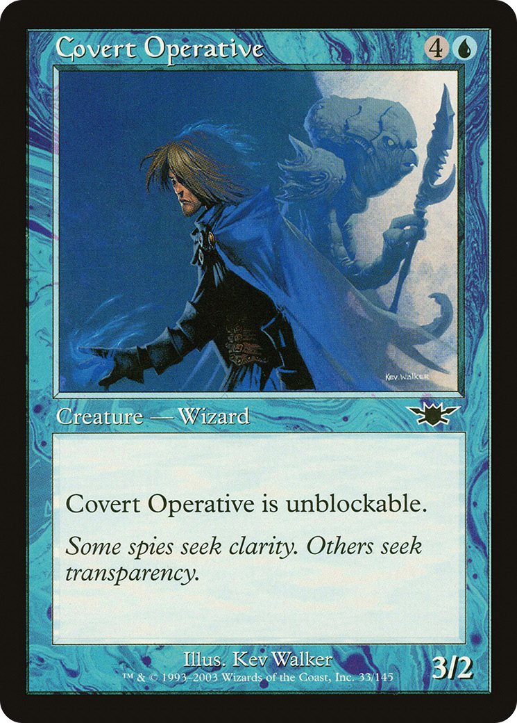 Covert Operative (LGN-033) [Legions] Foil MTG Single Wizards of the Coast