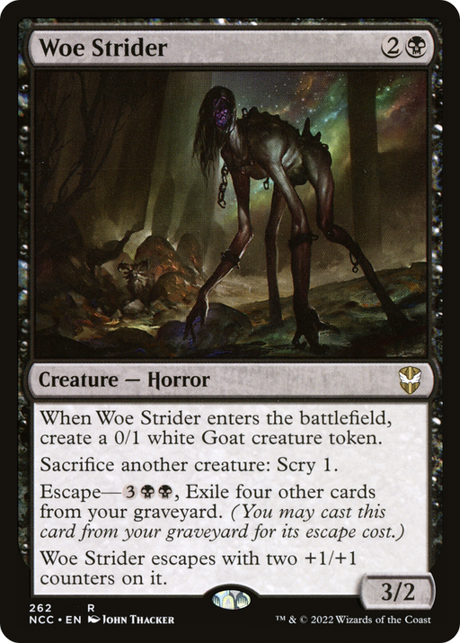 Woe Strider (NCC-262) [New Capenna Commander] MTG Single Wizards of the Coast