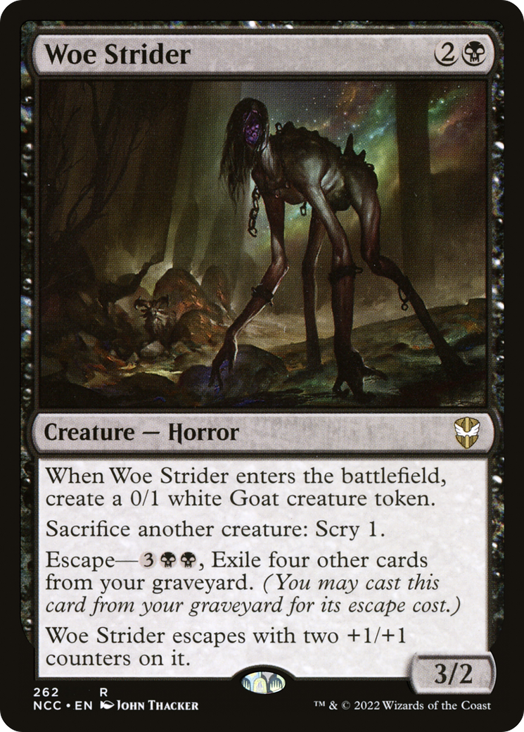 Woe Strider (NCC-262) [New Capenna Commander] MTG Single Wizards of the Coast