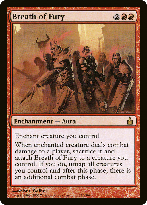 Breath of Fury (RAV-116) [Ravnica: City of Guilds] MTG Single Wizards of the Coast