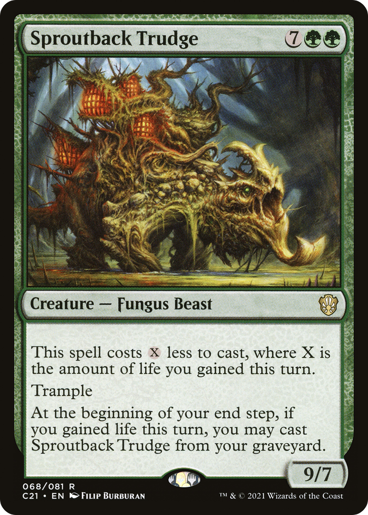 Sproutback Trudge (C21-068) [Commander 2021] MTG Single Wizards of the Coast