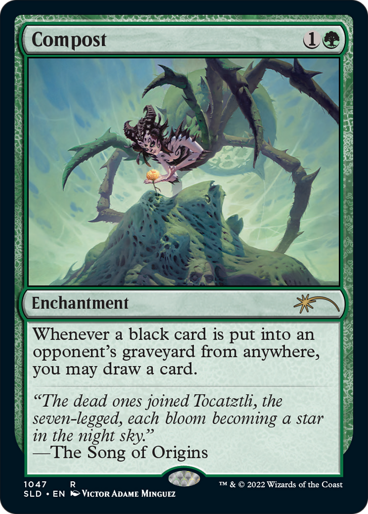 Compost (SLD-1047) [Secret Lair] Drop MTG Single Wizards of the Coast