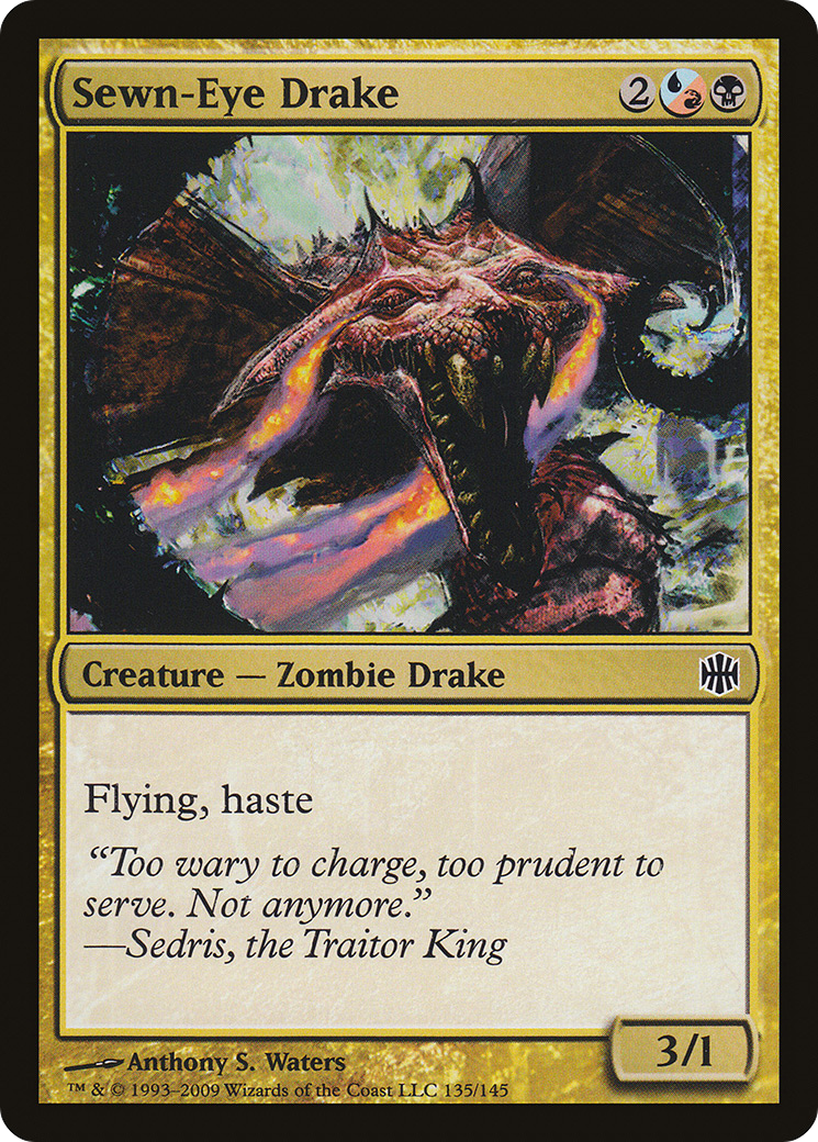 Sewn-Eye Drake (ARB-135) [Alara Reborn] Foil MTG Single Wizards of the Coast