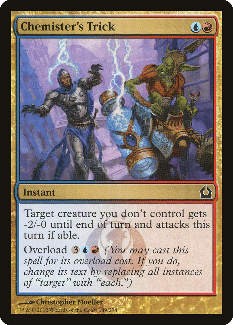 Chemister's Trick (RTR-149) [Return to Ravnica] MTG Single Wizards of the Coast