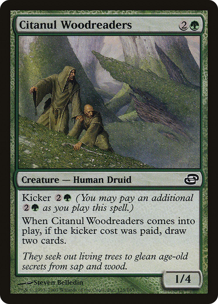 Citanul Woodreaders (PLC-125) [Planar Chaos] Foil MTG Single Wizards of the Coast