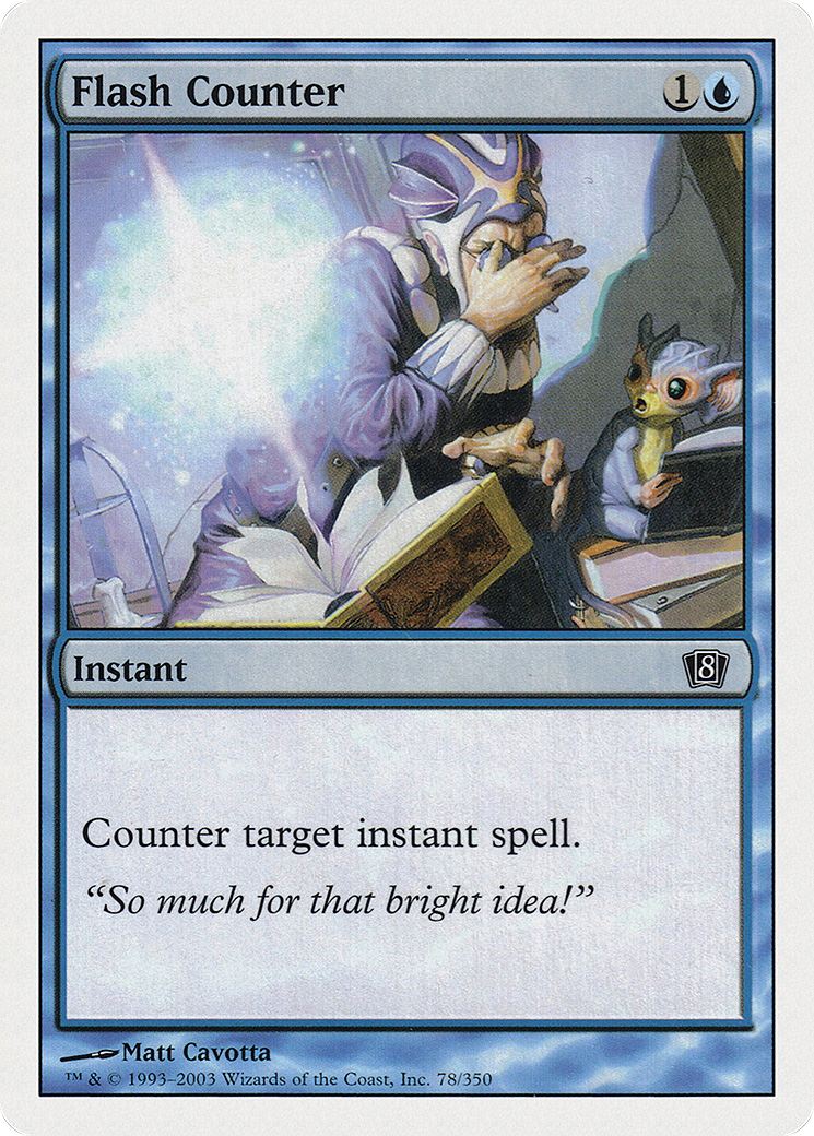 Flash Counter (8ED-078) [8th Edition] MTG Single Wizards of the Coast