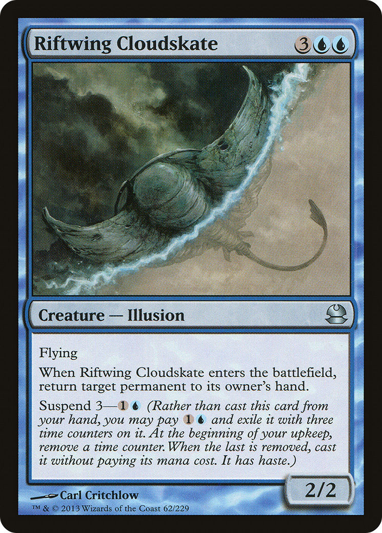 Riftwing Cloudskate (MMA-062) [Modern Masters] MTG Single Wizards of the Coast