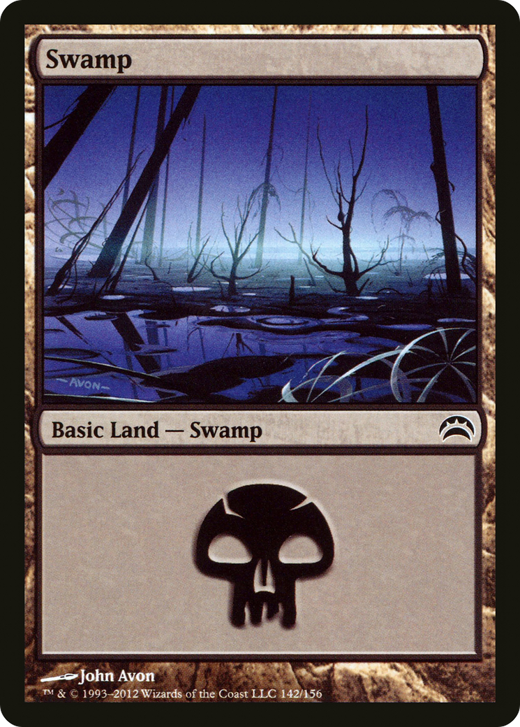Swamp (PC2-142) [Misc] Planechase 2012 MTG Single Wizards of the Coast