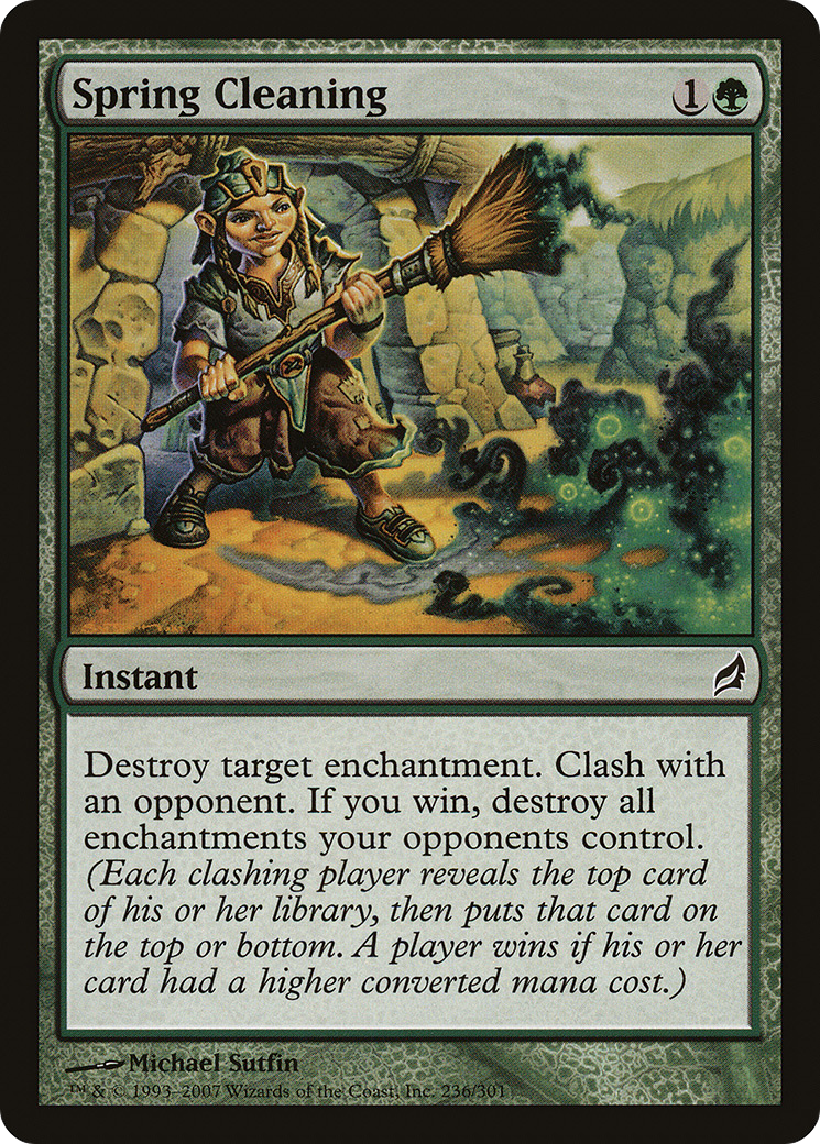 Spring Cleaning (LRW-236) [Lorwyn] MTG Single Wizards of the Coast