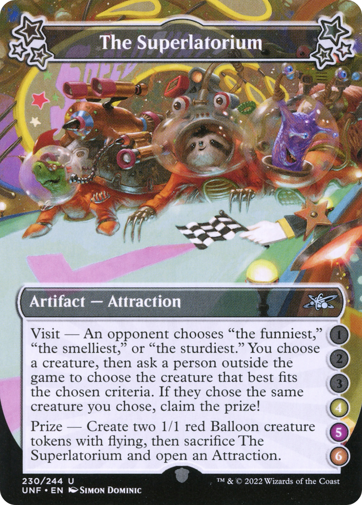 The Superlatorium (UNF-230F) [Unfinity] Foil MTG Single Wizards of the Coast
