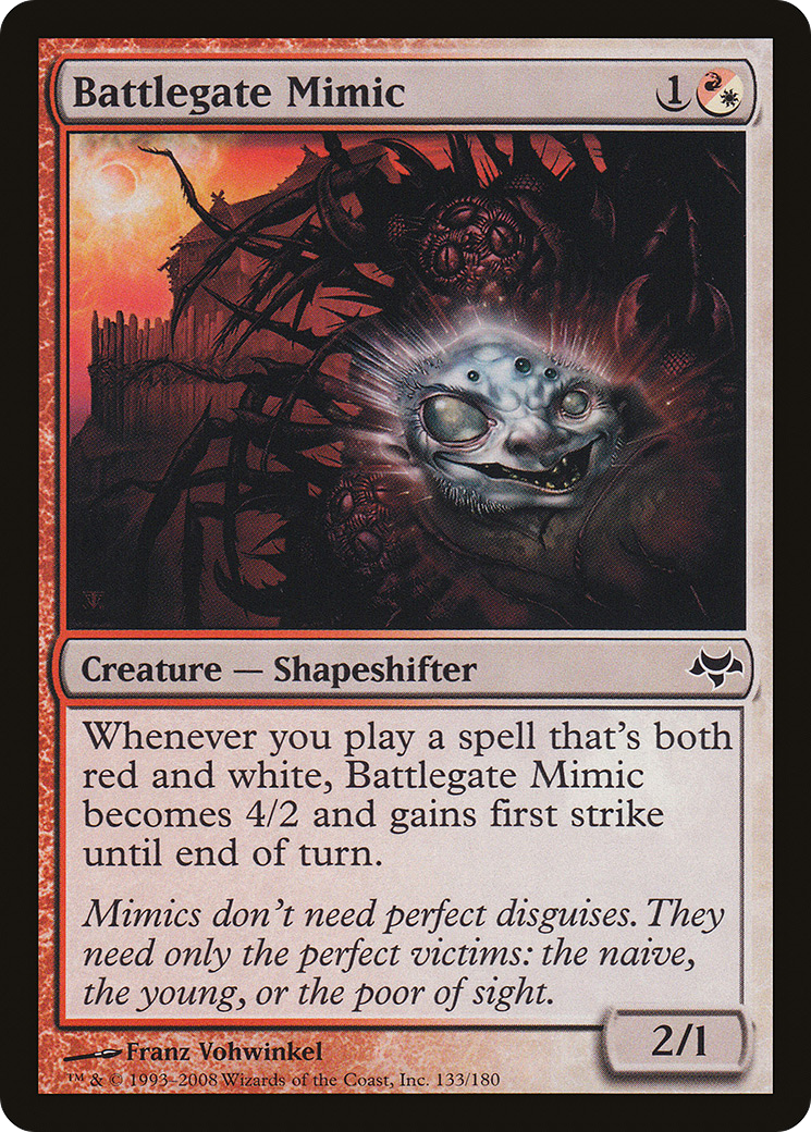 Battlegate Mimic (EVE-133) [Eventide] Foil MTG Single Wizards of the Coast