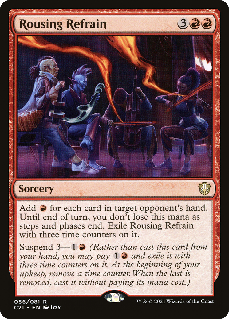Rousing Refrain (C21-056) [Commander 2021] MTG Single Wizards of the Coast