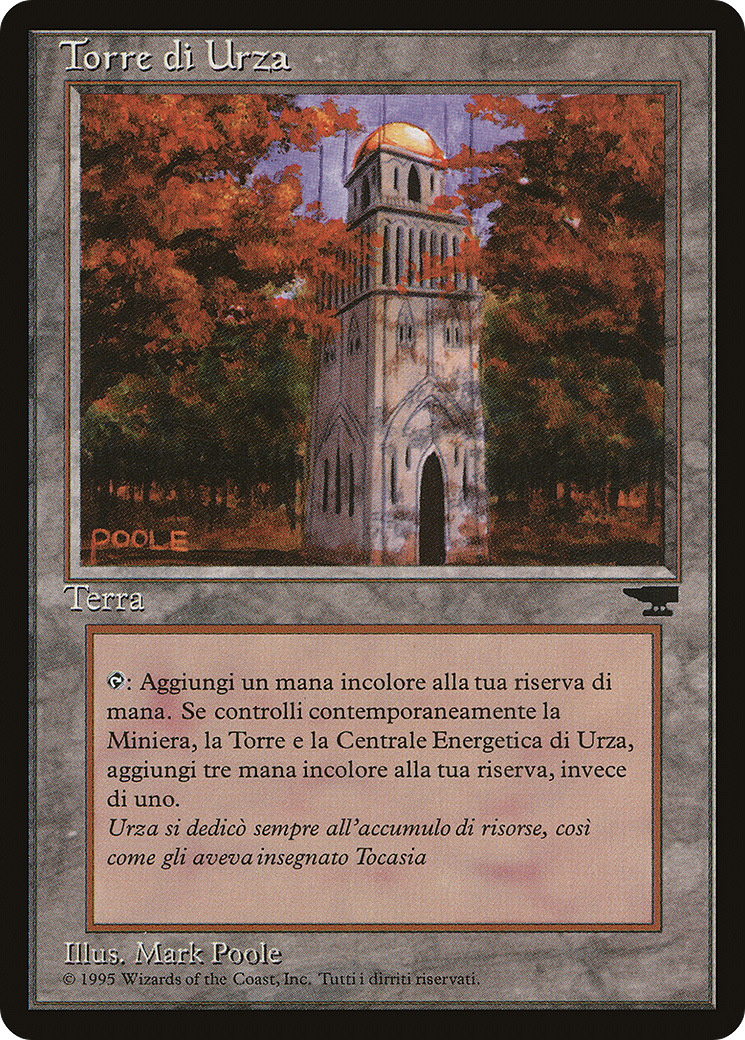 Urza's Tower (Shore) (Italian) - "Torre di Urza" (REN-) [Misc] Rinascimento MTG Single Wizards of the Coast