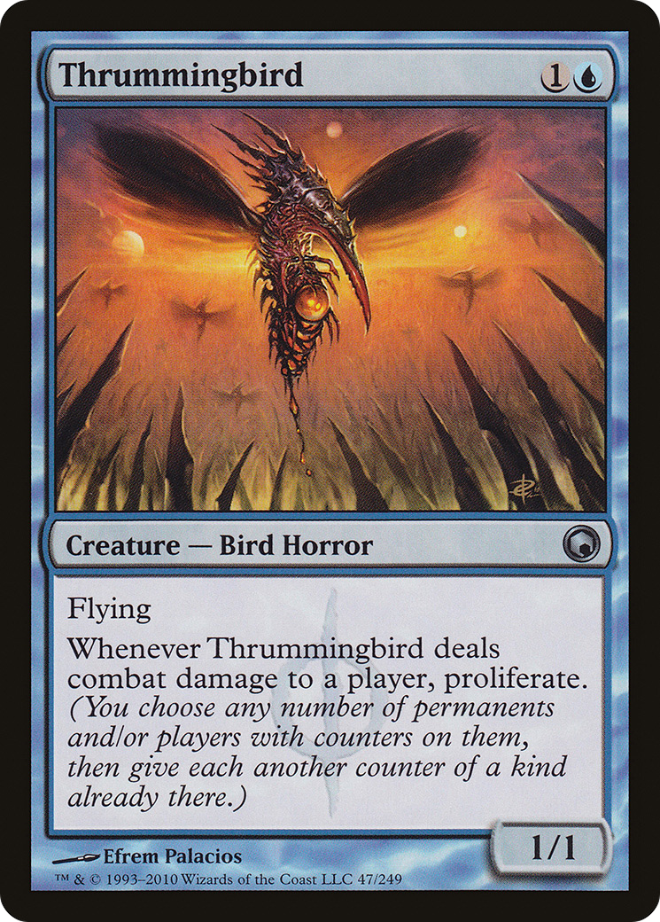 Thrummingbird (SOM-047) [Scars of Mirrodin] MTG Single Wizards of the Coast