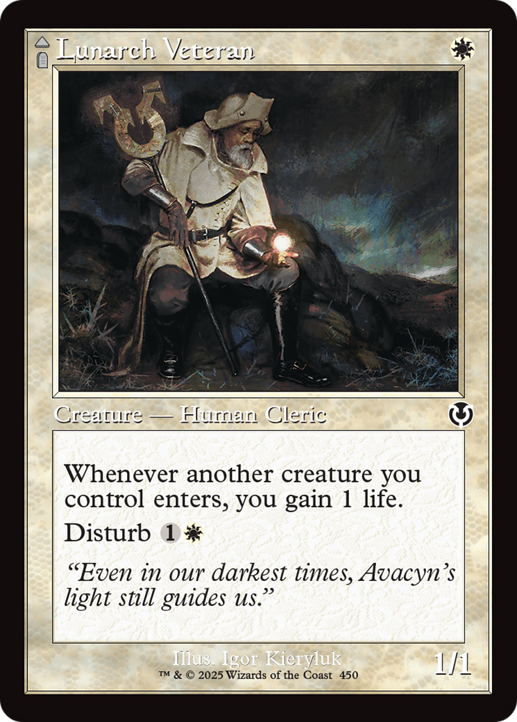Lunarch Veteran (INR-450) [Innistrad Remastered] MTG Single Wizards of the Coast