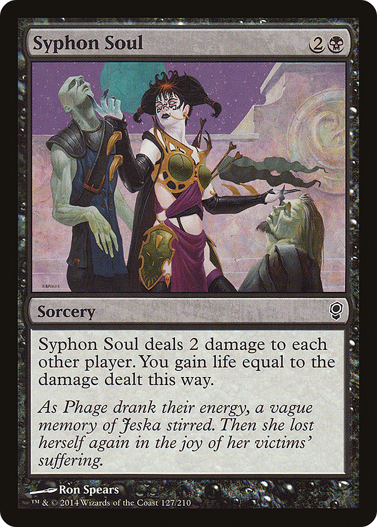 Syphon Soul (CNS-127) [Conspiracy] Foil MTG Single Wizards of the Coast