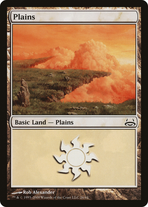 Plains (26) (DDC-026) [Misc] Duel Decks: Divine vs. Demonic MTG Single Wizards of the Coast
