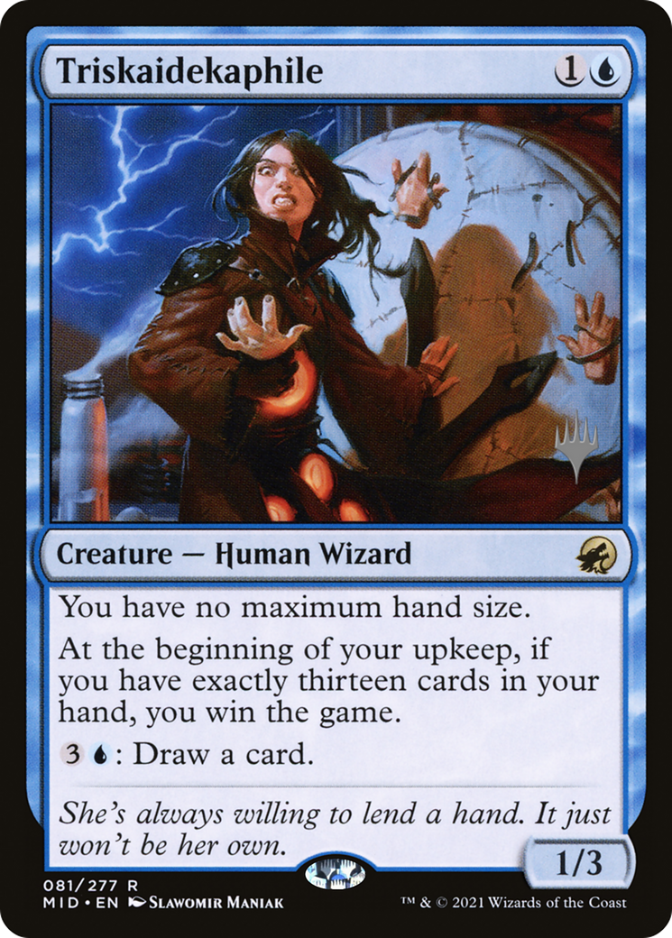 Triskaidekaphile (PPMID-081) [Innistrad: Midnight Hunt Promos] Foil MTG Single Wizards of the Coast